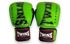 Боксерские перчатки TWINS Special BGVL3-2TA green black 16 oz Боксерские перчатки TWINS Special BGVL3-2TA green black 16 oz