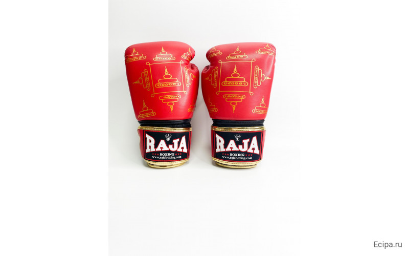 Боксерские перчатки Raja Snake red 14 oz