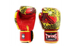 Боксерские перчатки Twins Special FBGVL3-52 Dragon red 10 oz