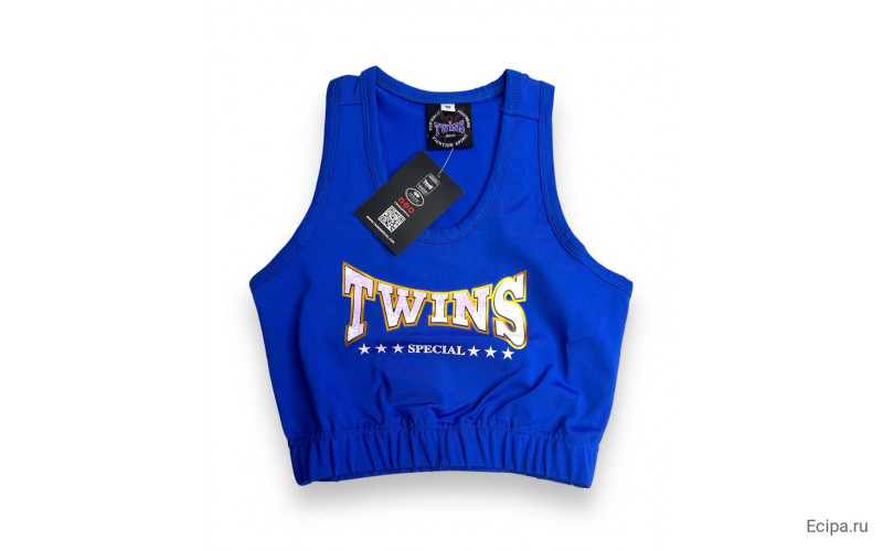 Женский Топ для тайского бокса Twins Special TSB-3 blue M