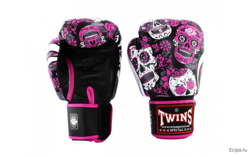 Боксерские перчатки Twins Special FBGVL3-53 pink 12 oz