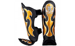 Защита голени Top King TKSGEM-01 "Empower Creativity" black-gold - XL