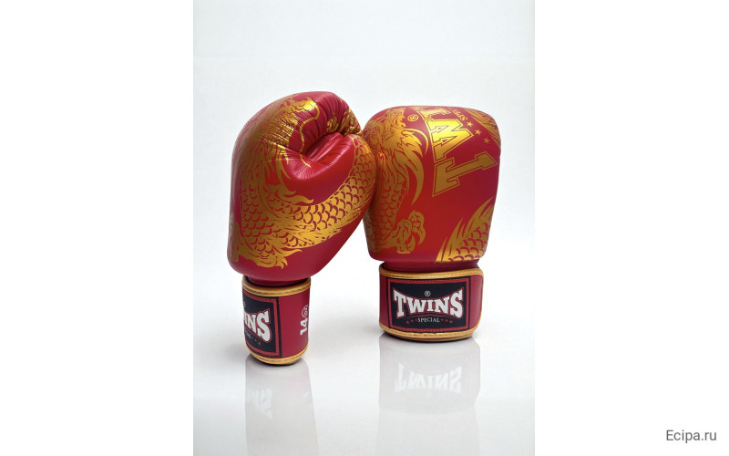 Боксерские перчатки TWINS Special FBGVL3-49 red 12 oz
