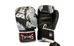 Боксерские перчатки TWINS Special FBGVL3-49 black white 14 oz