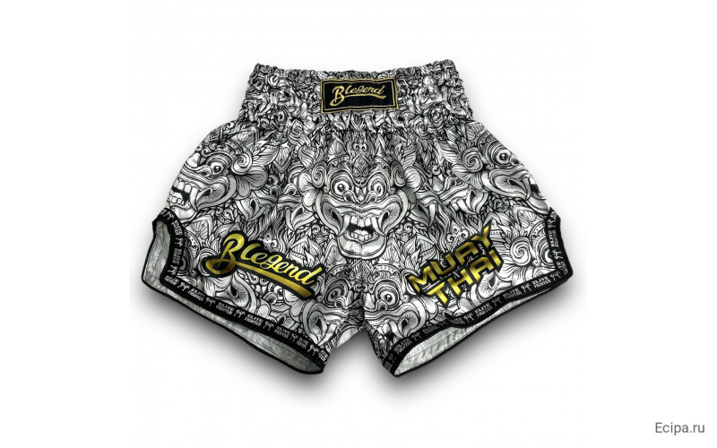 Шорты для бокса Blegend white monster M