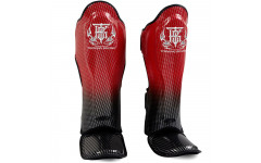 Защита голени Top King TKSGSS-01 black red - L