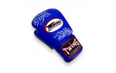 Боксерские перчатки Twins Special FBGVL3-6 blue white 14 oz Боксерские перчатки Twins Special FBGVL3-6 blue white 14 oz