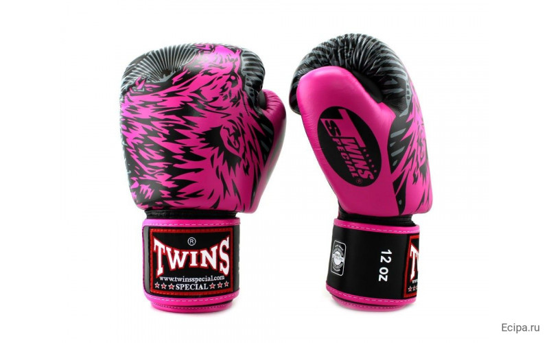 Боксерские перчатки Twins Special FBGVL50 pink 14 oz