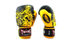 Боксерские перчатки Twins Special FBGVL50 yellow 14 oz Боксерские перчатки Twins Special FBGVL50 yellow 14 oz