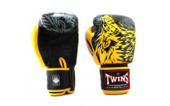 Боксерские перчатки Twins Special FBGVL50 yellow 14 oz Боксерские перчатки Twins Special FBGVL50 yellow 14 oz