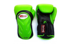 Боксерские перчатки BGVL6 black-green 12 oz Боксерские перчатки BGVL6 black-green 12 oz