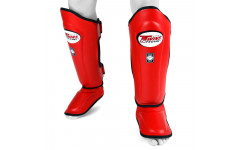 Защита голени Twins SGL10 red S