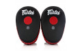 Лапы боксерские Fairtex FMV13 black red Лапы боксерские Fairtex FMV13 black red