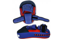 Лапы боксерские Fairtex FMV13 red blue
