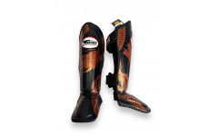 Защита голени Twins Special FSGL10-49 black brown - L