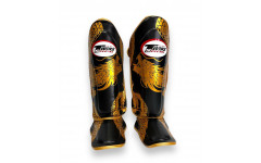 Защита голени Twins Special FSGL10-49 black gold - XL Защита голени Twins Special FSGL10-49 black gold - XL