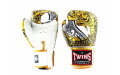 Боксерские перчатки Twins Special FBGVL3-52 Dragon white gold 14 oz