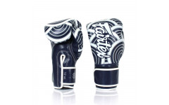Боксерские перчатки Fairtex BGV14 Japanese blue 16 oz