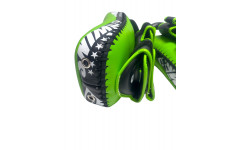 Тайские пэды Twins Special KPL12 green/black - L