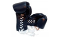 Перчатки боксерские на шнурке Fairtex BGL7 blue 14 oz