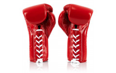 Перчатки боксерские на шнурке Fairtex BGL7 red 12 oz