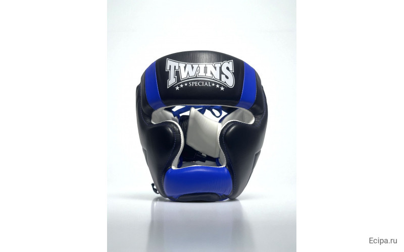 Шлем боксерский Twins Special HGL11 black blue L