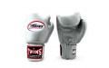 Боксерские перчатки Twins Special BGVL3 silver 12 oz Боксерские перчатки Twins Special BGVL3 silver 12 oz