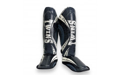 Защита голени Twins Special FSGL10-TW5 black white L Защита голени Twins Special FSGL10-TW5 black white L