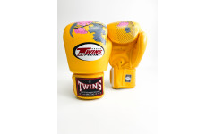 Боксерские перчатки Twins FBGVL3-13 yellow 10 oz Боксерские перчатки Twins FBGVL3-13 yellow 10 oz
