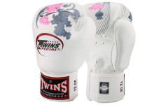 Боксерские перчатки Twins FBGVL3-13 white 16 oz Боксерские перчатки Twins FBGVL3-13 white 16 oz