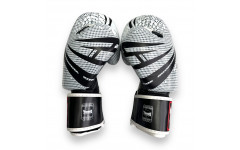Боксерские перчатки FBGVL3-TW5 white black 16 oz Боксерские перчатки FBGVL3-TW5 white black 16 oz