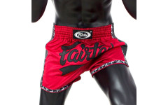 Шорты для бокса Fairtex BS1703 (красный-черный) XL