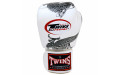 Боксерские перчатки Twins FBGVL3-23 white silver 12 oz