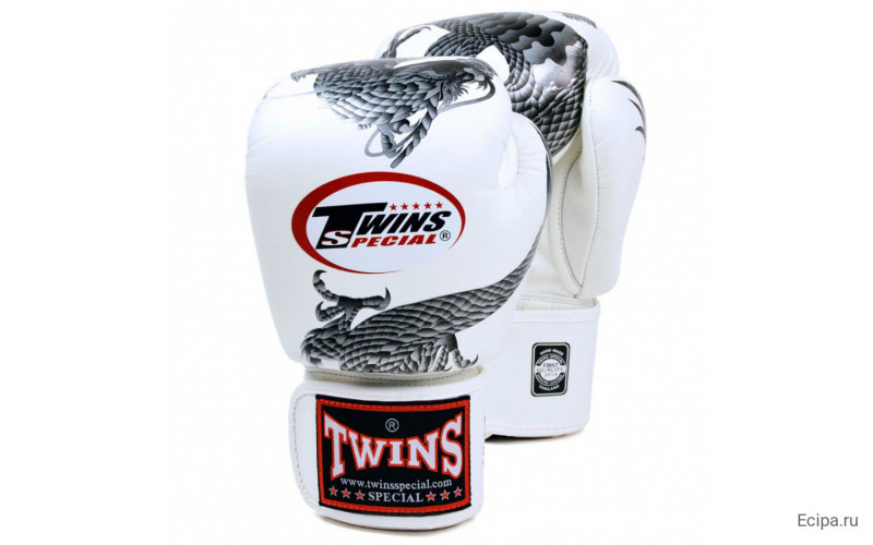 Боксерские перчатки Twins FBGVL3-23 white silver 16 oz