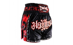 Шорты для бокса Twins Special TBS skull black L Шорты для бокса Twins Special TBS skull black L