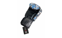 Боксерские перчатки Twins FBGVL3-58 (Кабуки) grey 16 oz Боксерские перчатки Twins FBGVL3-58 (Кабуки) grey 16 oz