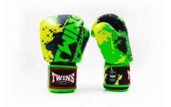Боксерские перчатки Twins FBGVL3-61 green 16 oz Боксерские перчатки Twins FBGVL3-61 green 16 oz