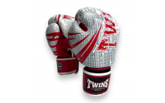 Боксёрские перчатки FBGVL3-TW5 white red 10 oz Боксёрские перчатки FBGVL3-TW5 white red 10 oz