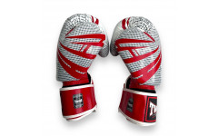 Боксёрские перчатки FBGVL3-TW5 white red 10 oz Боксёрские перчатки FBGVL3-TW5 white red 10 oz