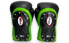 Боксерские перчатки Twins Special BGVL6 MK green black 10 oz Боксерские перчатки Twins Special BGVL6 MK green black 10 oz