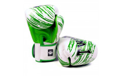 Боксерские перчатки TWINS FBGVL3-TW2 WHITE-GREEN 12 oz Боксерские перчатки TWINS FBGVL3-TW2 WHITE-GREEN 12 oz