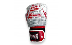 Боксёрские перчатки FBGVL3-TW5 white red 16 oz Боксёрские перчатки FBGVL3-TW5 white red 16 oz