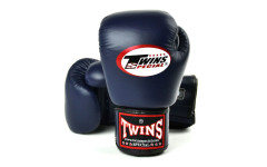 Боксерские перчатки Twins special BGVL3 Navy Blue 10 oz