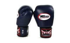Боксерские перчатки Twins special BGVL3 Navy Blue 12 oz Боксерские перчатки Twins special BGVL3 Navy Blue 12 oz