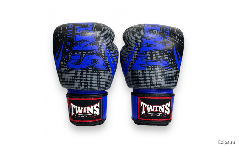 Боксёрские перчатки FBGVL3-TW5 black blue 16 oz