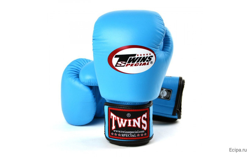 Боксерские перчатки Twins Special BGVL3 light blue 10 oz