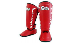 Защита голени Fairtex SP7 red S