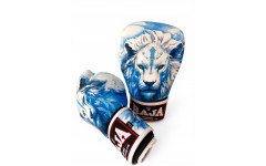 Боксёрские перчатки Raja Leo Frost 14 oz Боксёрские перчатки Raja Leo Frost 14 oz