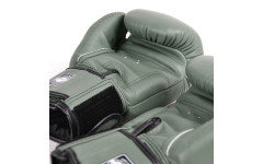 Боксерские перчатки Twins Special BGVL3 Olive 16 oz Боксерские перчатки Twins Special BGVL3 Olive 16 oz