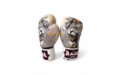 Боксёрские перчатки Raja White Tiger 16 oz Боксёрские перчатки Raja White Tiger 16 oz